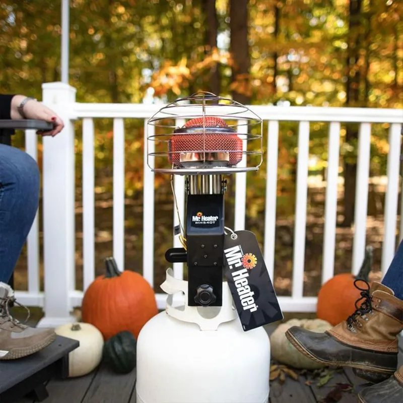 

Radiant Tank Top Portable Propane Heater For Sporting Events, Hunting, Fishing, Camping, Tailgating & Porches