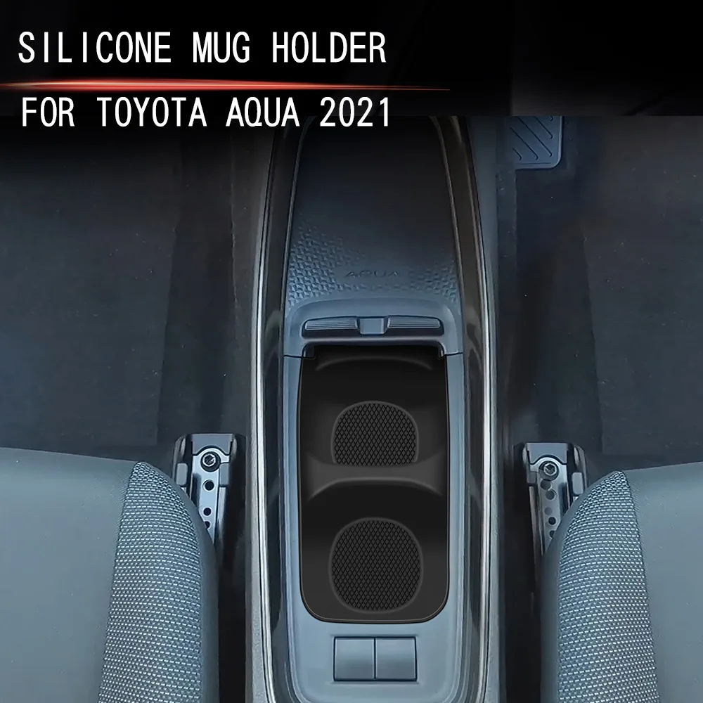 

Центральная консоль автомобиля, ящик для хранения чашек с водой для Toyota AQUA, аксессуары для интерьера 2022 2023 2024