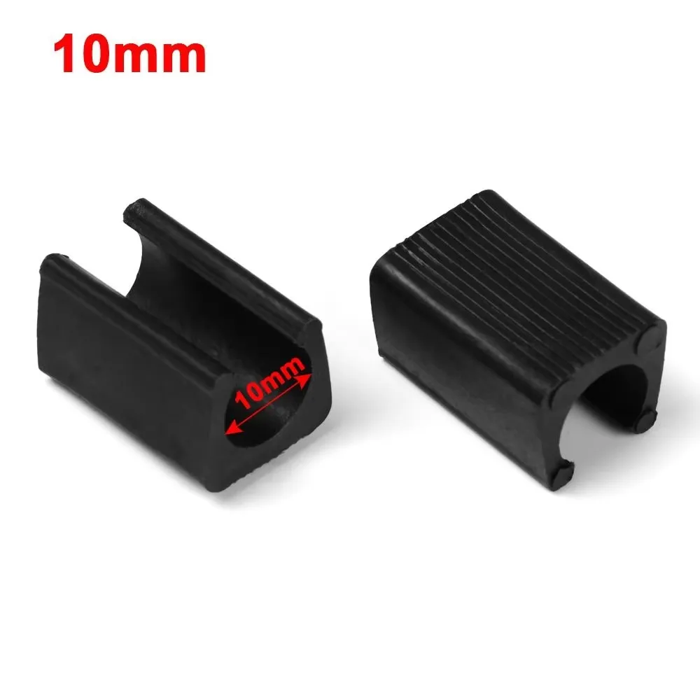 10Pcsdurable U Shaped Chair Leg Pad Useful Non-Slip Tube Caps Anti-Front Tilt Damper Stool Pipe Clamp Glides Floor Protector