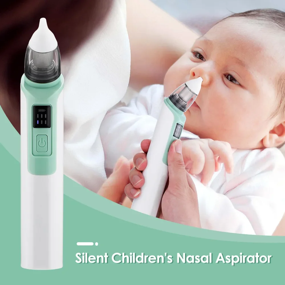 Electric Baby Safty Nasal Vacuum Cleaner Infant Nasal Aspirator Newborn Hygiene Kit Mucus Runny Nose Inhaler Kids Health Care