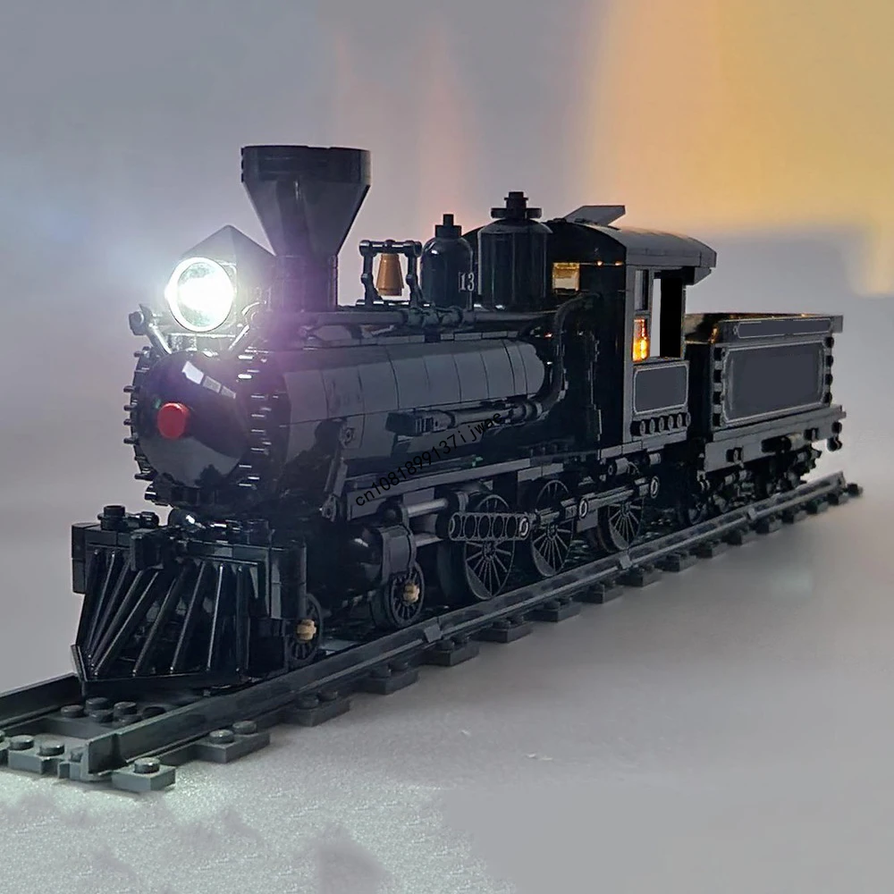 2024 Series Moc Building Bricks Railway No. 3 Locomotive City Train Model Technology Modular Blocks DIY creative ideas Kids Toys