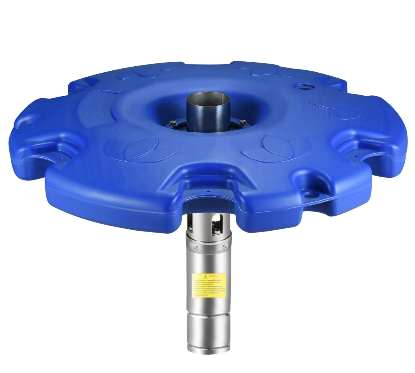 Large Pond Lake Floating Cylinder Solar DC Brushless Fountain Fishpond High Pressure 1.5m/h Flow Rate Diaphragm Air Pump