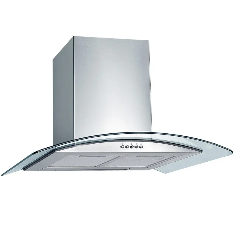 Heavy wall mounted chimney range hood for household