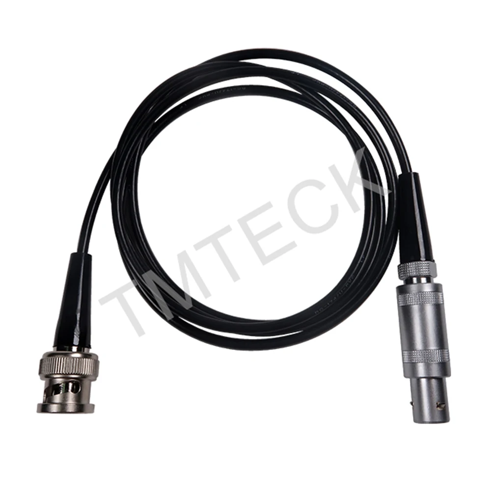 TMTECK Black Lemo 1 To BNC Single Ultrasonic Transducer Cables