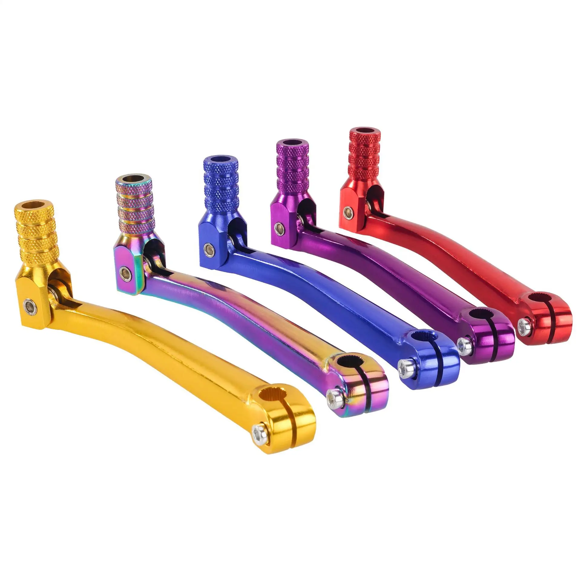 CNC Aluminum Alloy Single-Hanging Shift Lever Motorcycle Modification Parts for Reverse Gear Shift Control