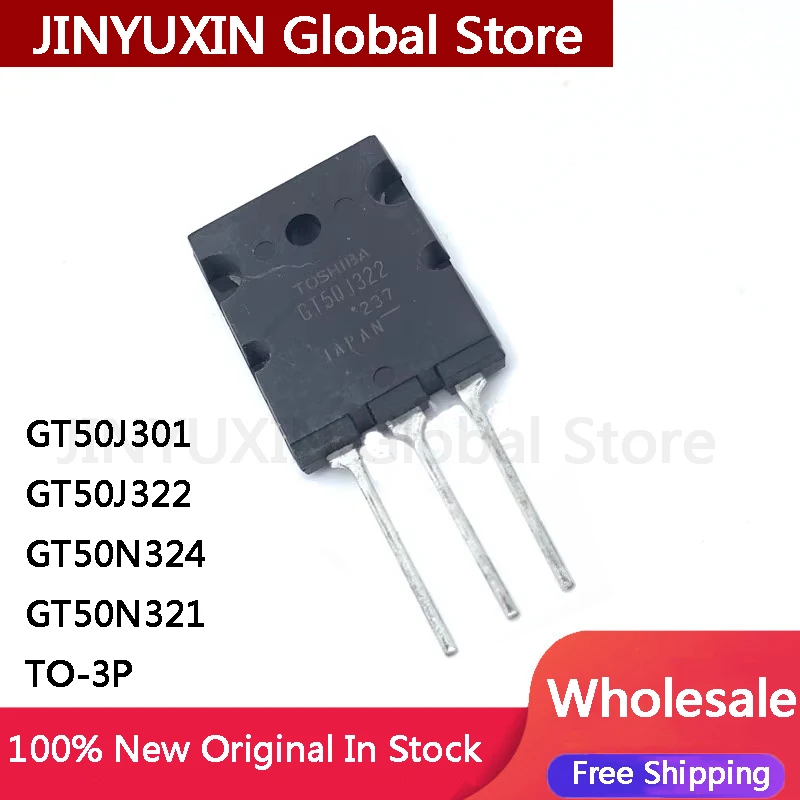 5Pcs GT50J301 50J301 GT50J322 50J322 GT50N324 50N324 GT50N321 50N321 TO-3P IC Stock Wholesale