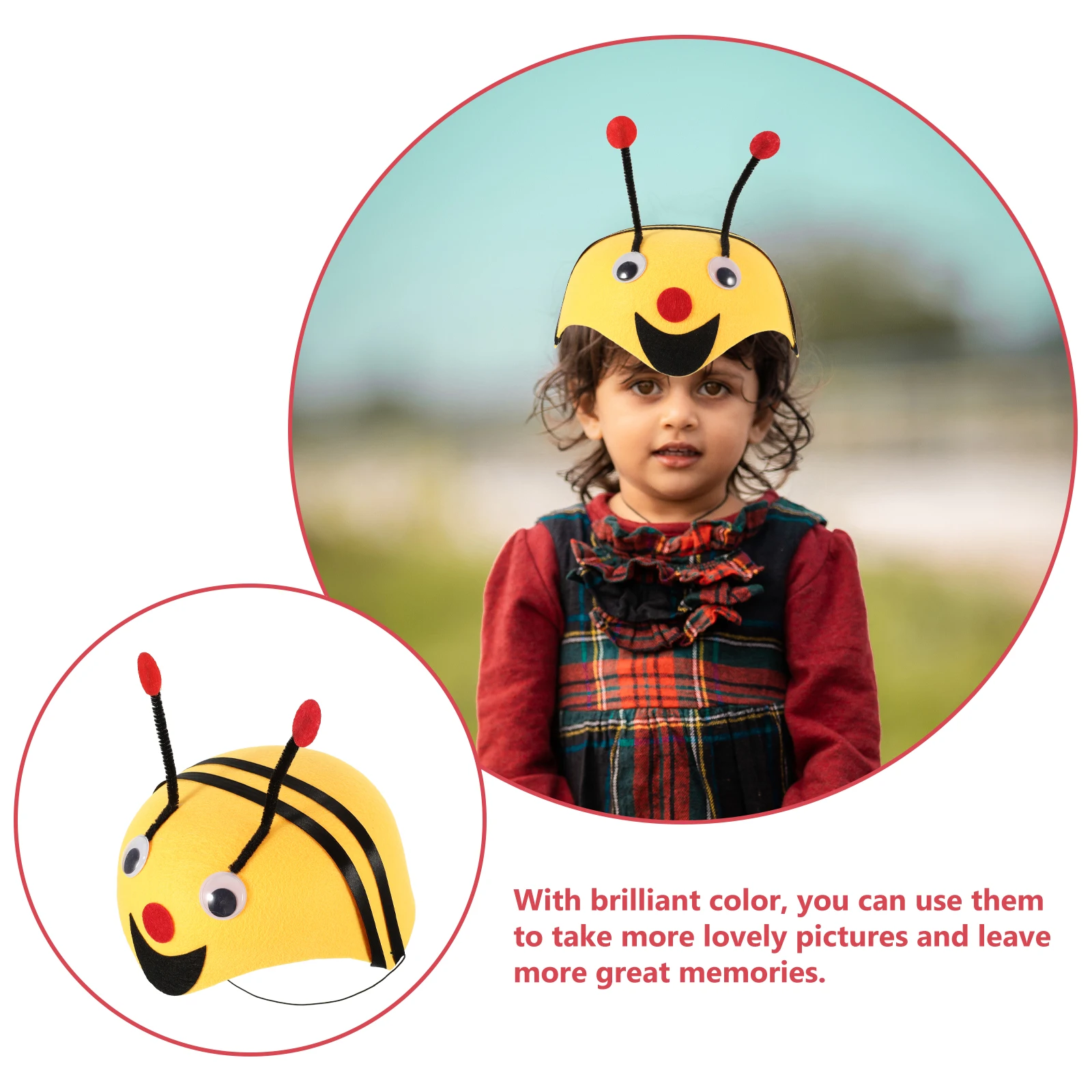 

Small Animal Hat Cartoon Kids Party Celebration Carnival Costume Accessory Decorative Performance Prop Animal