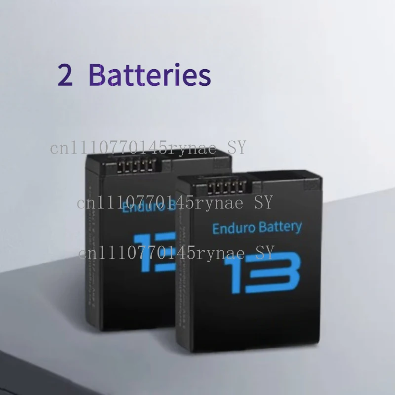 2100mAh Battery For GoPro Hero 13 Li-ion Battery Pack Motion Camera Battery Storage +3-Slots Box Charger Rechargeable Batteries