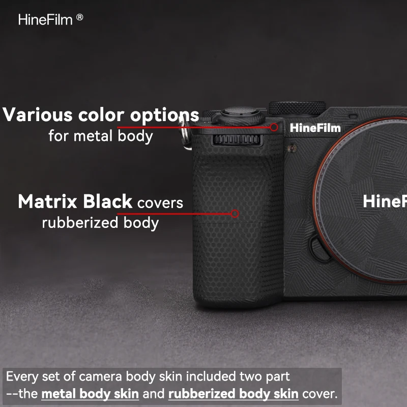 A7C2 Skórka do Sony A7CR A7CII Naklejka na aparat A7CM2 Pokrowiec na Sony A7C II Folia ochronna Pokrowiec na Sony A7C Mark II — zdjęcie produktu 3
