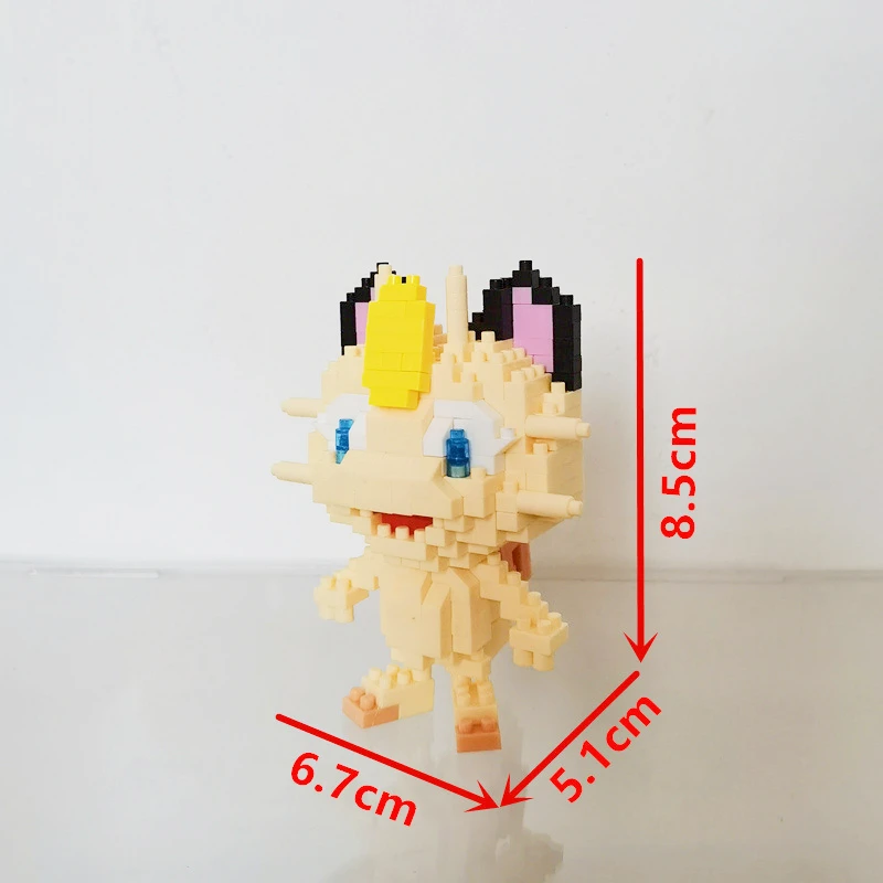 Anime Pokémon Bouwstenen Assemblage Anime Charizard Pop Blastoise Bulbasaur Gengar Bricks Figuren Speelgoed voor Kid Gift - afbeelding 1