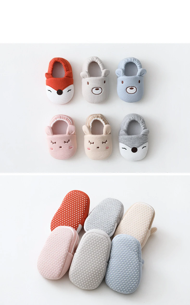 New Born  Baby Spring  Autumn New Footwear Floor Shoes Baby Toddler Socks Non-slip Children Floor Socks Baby Girl Boy Shoes