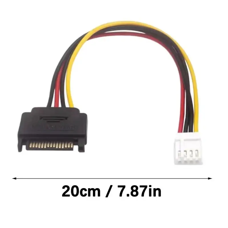 Y1ub 15 Pin do małego 4pin Foppy napęd