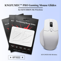 KNGFUMEC 2 Sets Mouse Skates Feet PRO Gaming Mouse Glides for KEYCHRON M6 Wireless