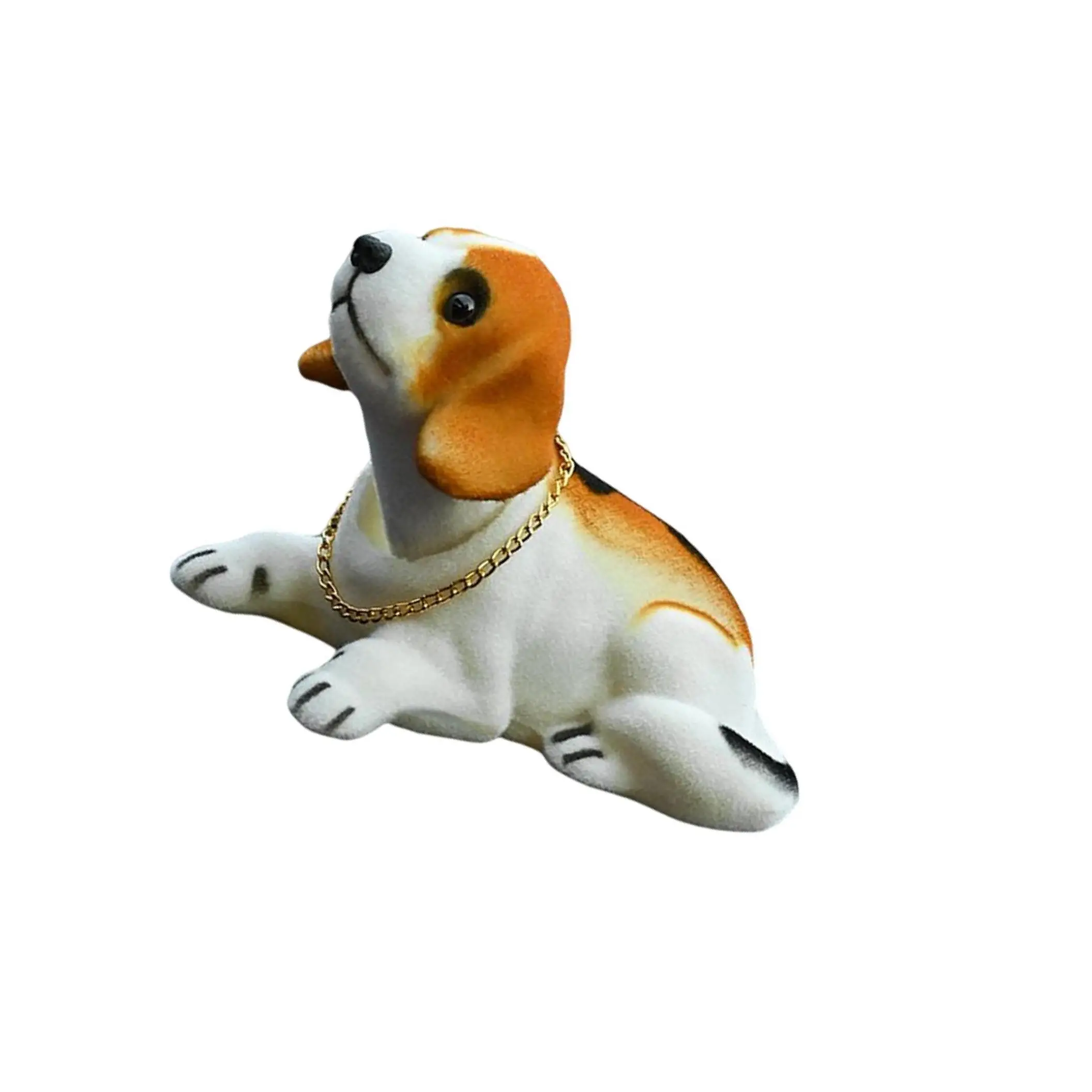 

Cute Bobble Head Dog Puppy Nodding Dog for Car Dashboard Ornament