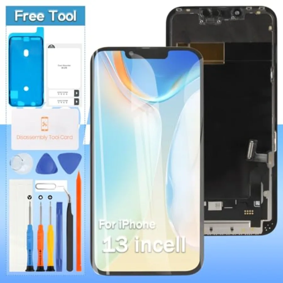 

Замена экрана для iPhone 13 A2482A2631 A2634 A2635 A2633 6.1 3D Incell, сенсорный ЖК-дисплей, сенсорный дигитайзер в сборе, ремонт T