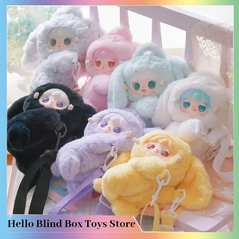 

Yooki V8 Accompany Series Plush Vinyl Face Doll Blind Box Coin Purse Mystery Box Cute Collection Mini Wallet Trip Bag Gift