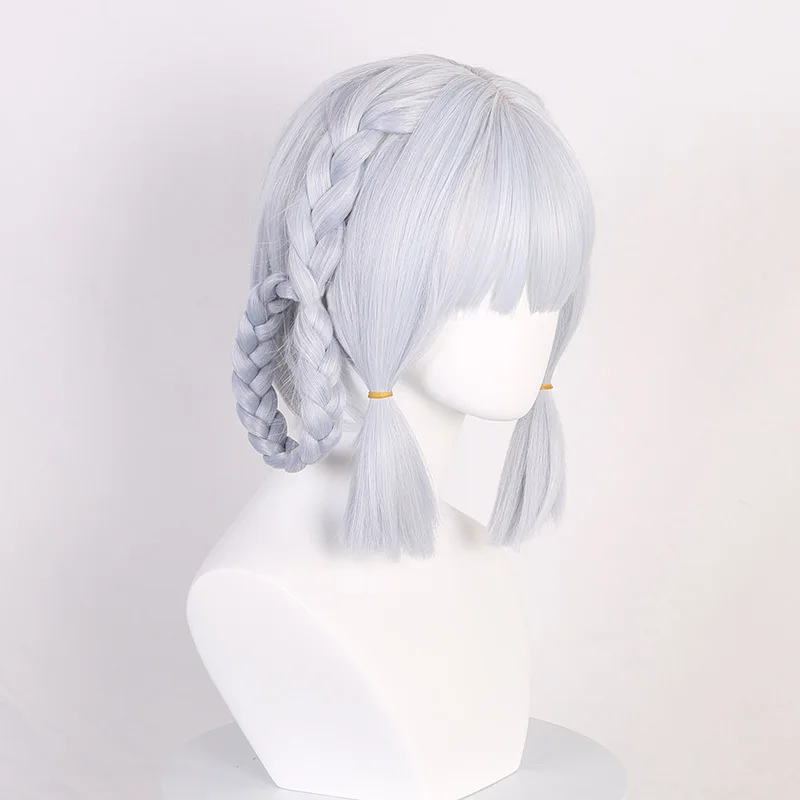 Genshin impacto shenli linghua pele nova peruca com simulação de cabelo longo peruca para "carta da temporada de floração" cosplay