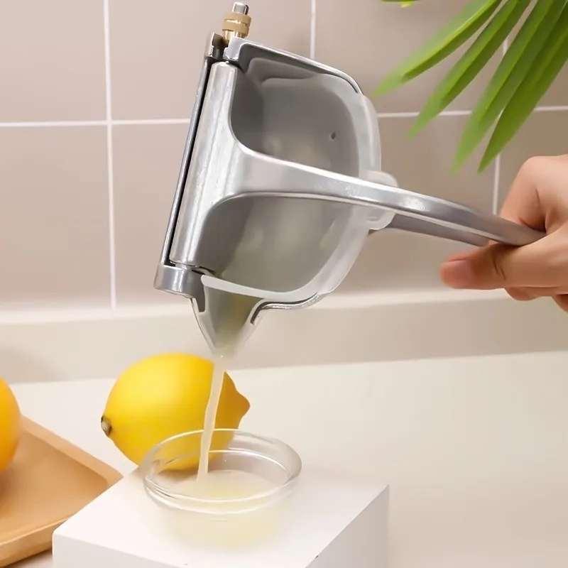 

1pc Stainless Steel Manual Juicer, Lemon Juicer Manual Juicer Fruit Squeezer, Removable Heavy Duty Citrus Juicer Extractor Tools