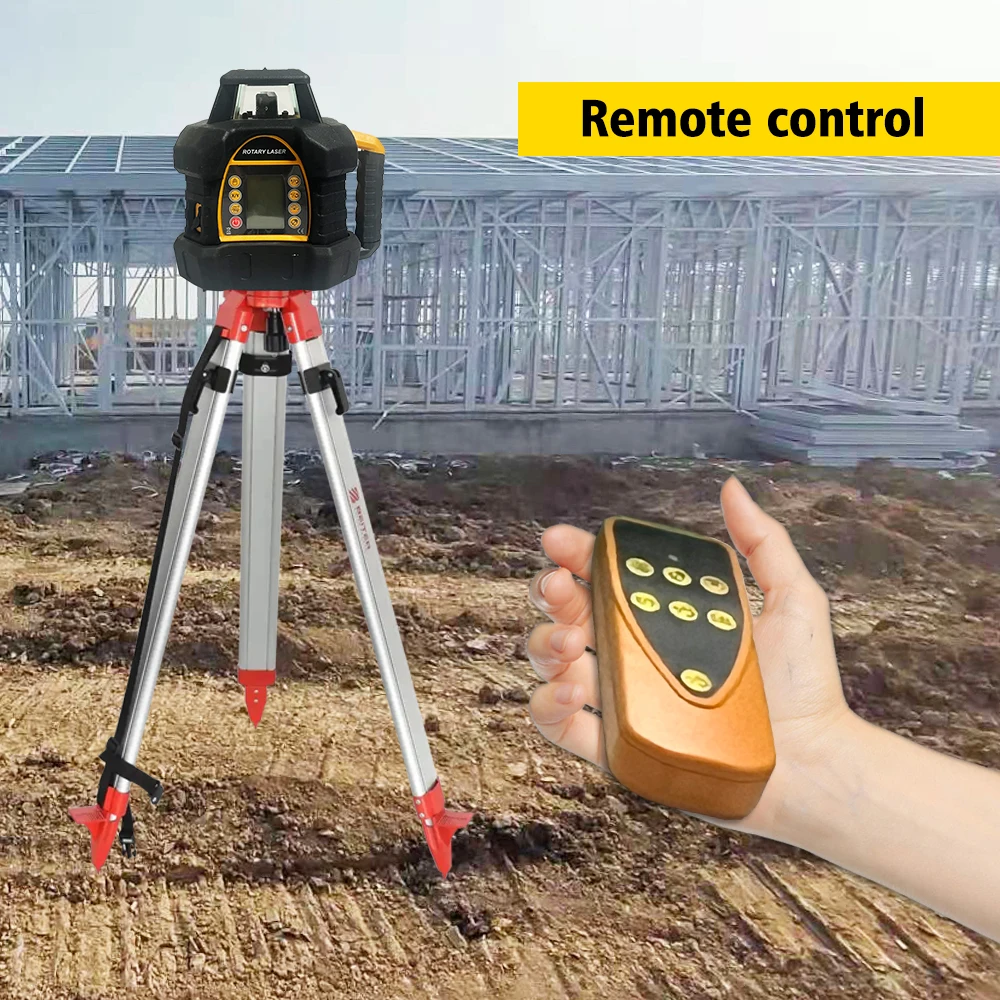 2026 206G (LCD) Grüner Elektronischer 360° Selbstnivellierender Rotationslaser Langstrecken-Optischer Landwirtschafts-Lasersender