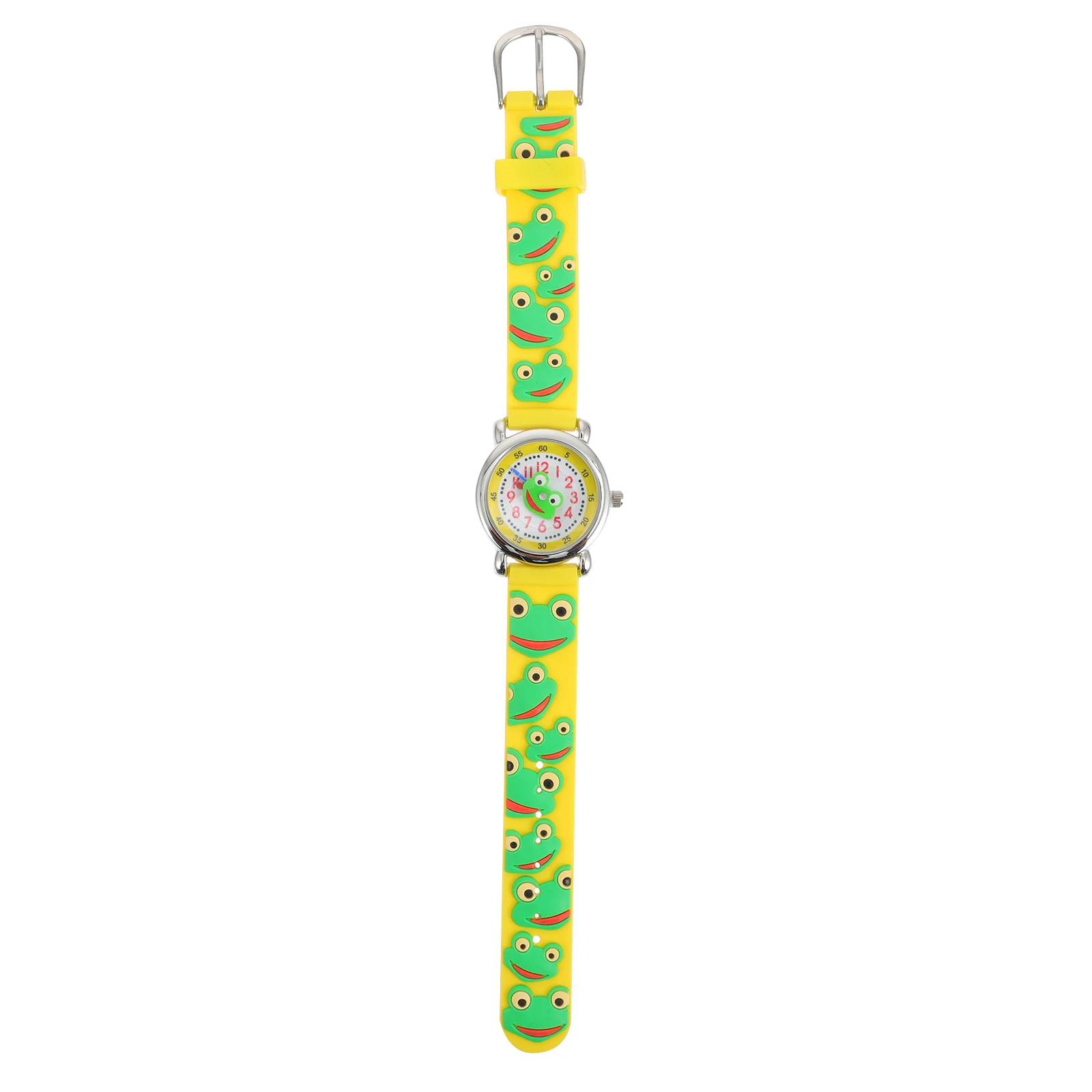 1pc Frog Watch 3D Cartoon Quartz Wristwatch Silicone Waterproof Timepiece For Outdoor Daily Wear Watches For