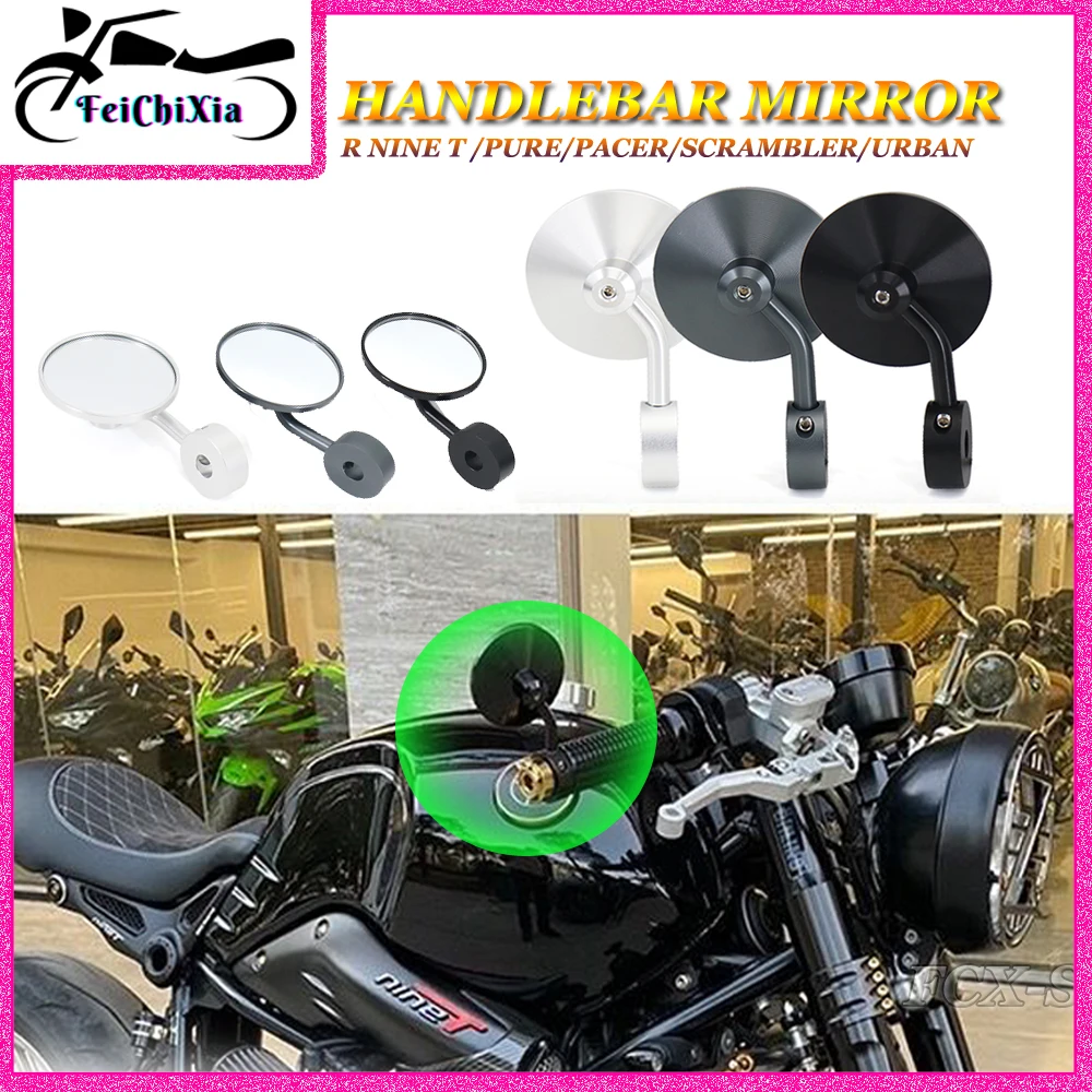 

For BMW R NINE T Motorcycle Accessories RNINET Pure R9T Scrambler Rninet Urban R Nine T Racer Rearview Handlebar Side Mirrors