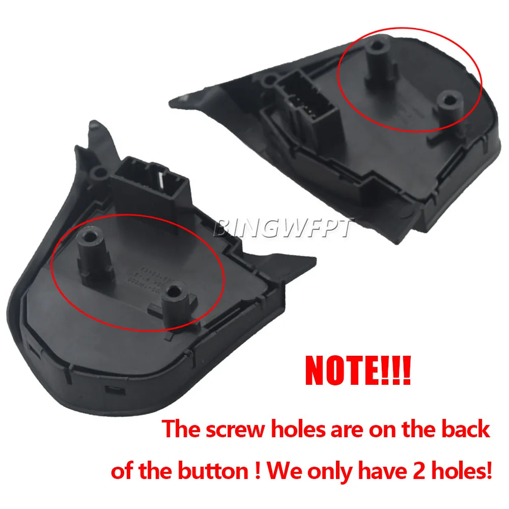 BINGWFPT Steering Wheel Button For KIA Rio 2011 2012 2013 2014 2015 Buttons Bluetooth Phone Cruise Control Volume Switch