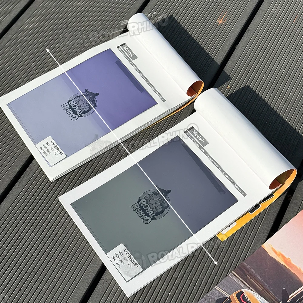 Auto Fenster Solar Tönung Photochrome Film Farbe Ändern Wärme Ablehnung Anti UV Für Jedes Auto Vorne Heckscheibe Fenster Zubehör – Detail 6