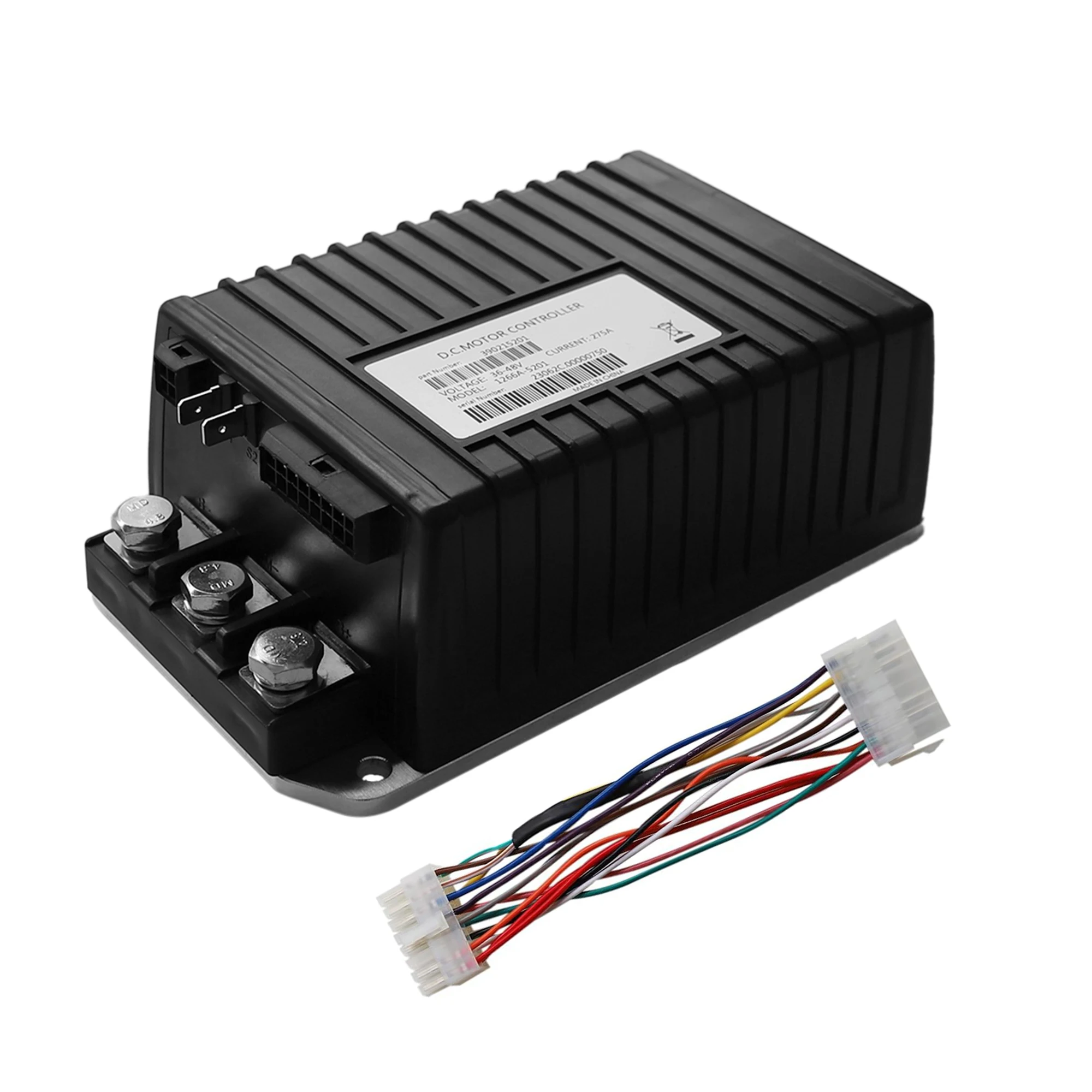 

48V 275A DC Motor Controller 390215201 for Curtis Golf Cart EZGO Club Car DS Precedent 1995-UP 1266A-5201 1510-5201 1510A-5251
