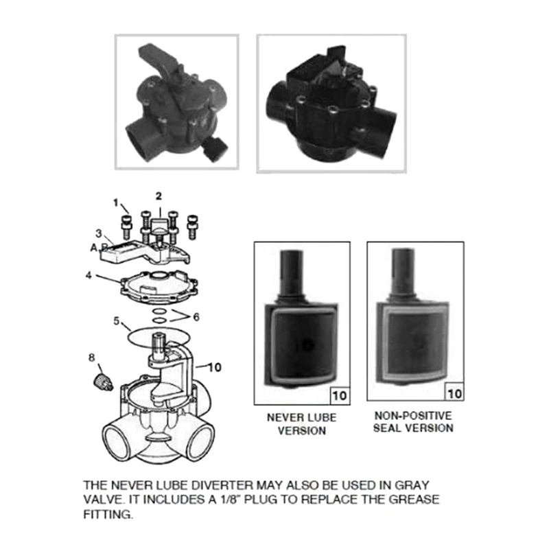 1 Set Parts Valve Cover&Shaft O-Rings,For Jandy Neverlube And Pentair Valves (1-1/2In To 2-1/2In,2-Way Or 3-Way)