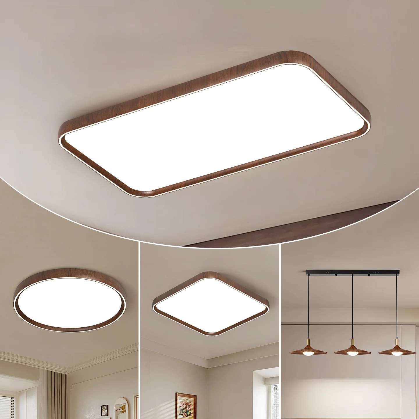 

Living room main light simple Japanese wabi-sabi eye protection study bedroom