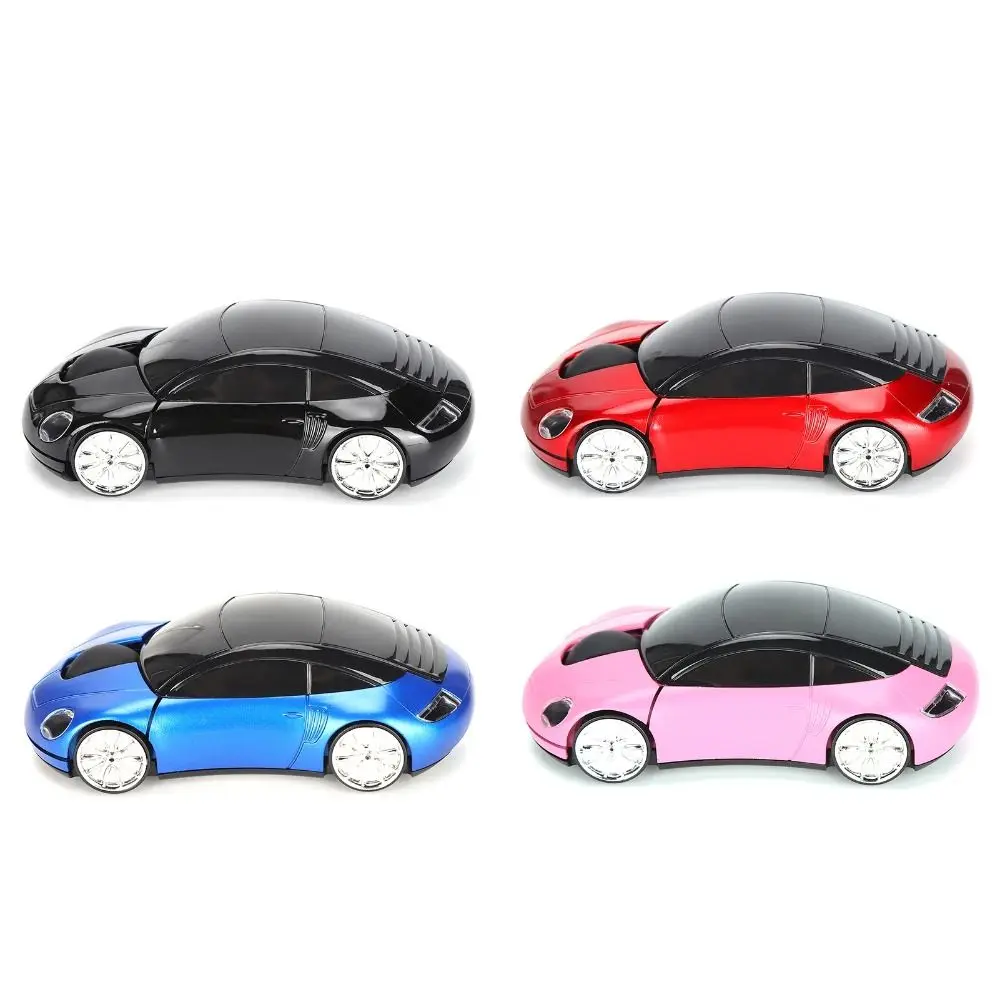

2.4GHz Sports Car Wireless Mouse 1600DPI USB Scroll Car Shaped Wireless Mouse Convenient Portable for Laptop/PC