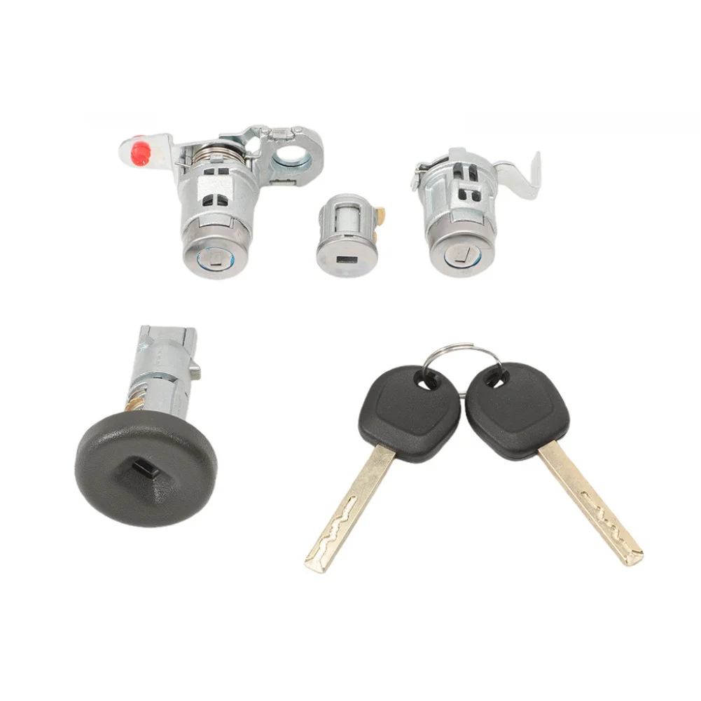 Trunk Lock Cylinder Ignition Lock Cylinder Set Oem Precision Casting Internal Tumbler Mechanism Ignition Lock Cylinder Set