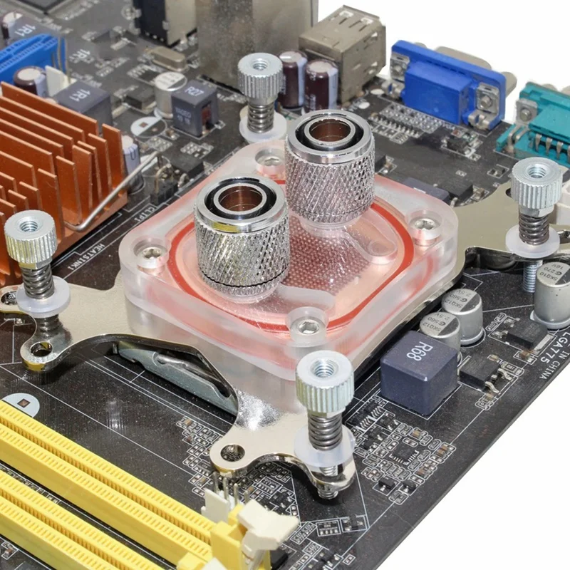 New Cpu Water Block Water Cooling Water Cooled Block Computer Cooling Radiator For Computer Cooler Cooling Durable