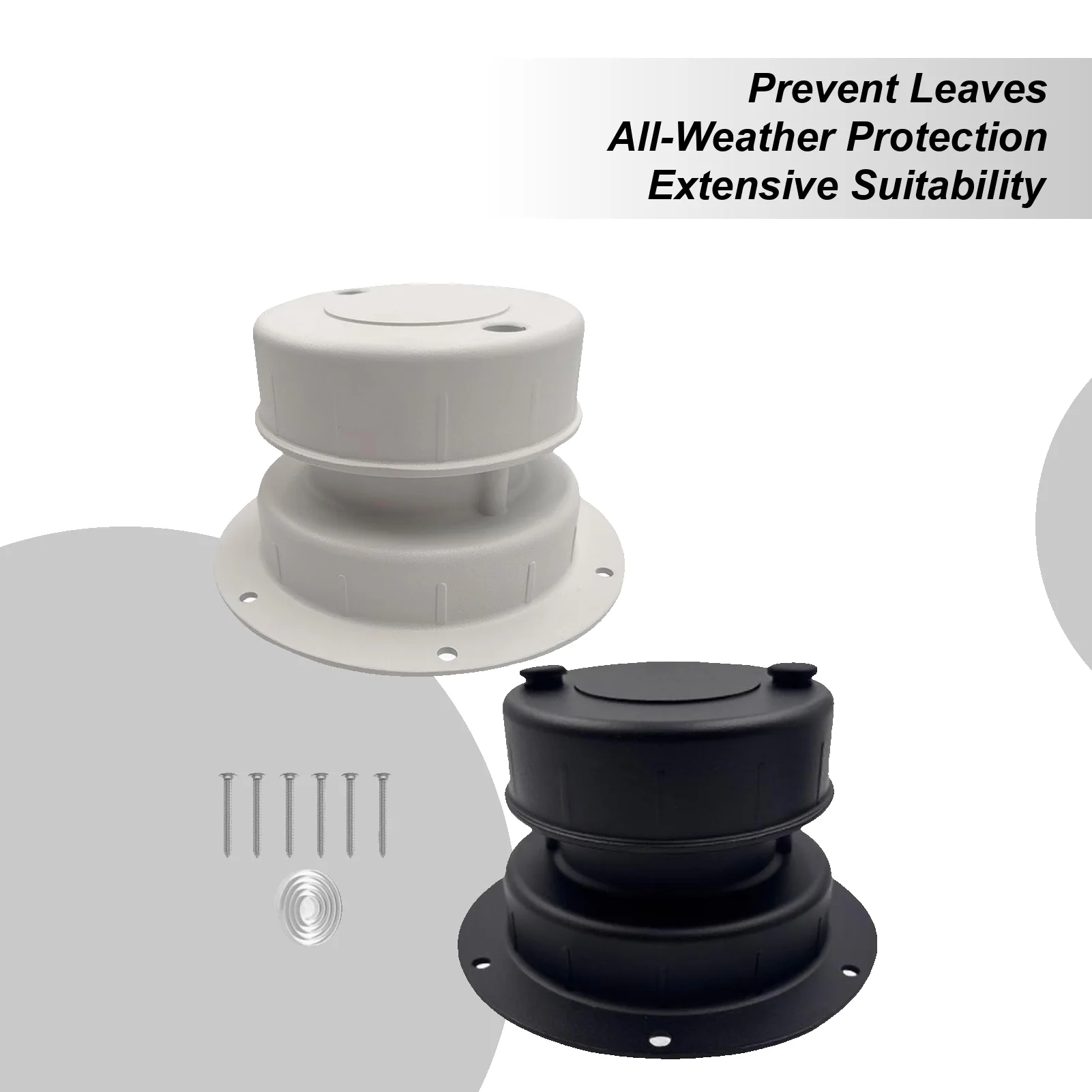 

Алюминиевые крышки для сливной трубы на крыше RV, комплект вентиляционных колпачков, может заменить пластиковые крышки, крышка вентиляционного отверстия на крыше RV, внешние аксессуары для вентиляции