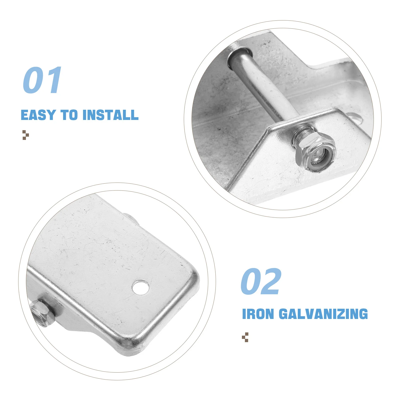 Piastra di Supporto per Martinetto da Rimorchio, Base Robusta e Resistente, Aggiornamento per Rimorchi Utilitari, Camper, Stabilizzatore per Campeggio e Livellamento