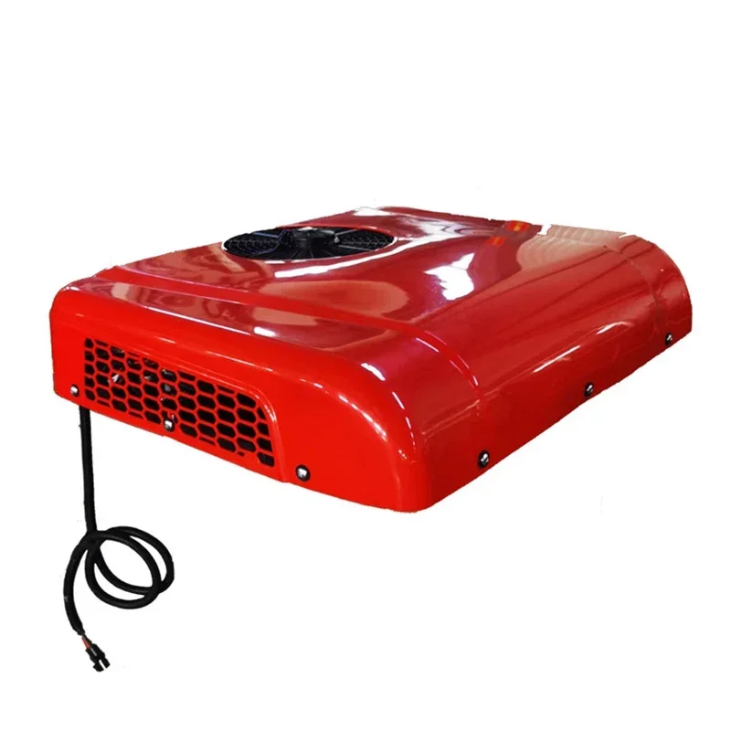 Back Install Portable Battery Operated Marine Portable Rv 12V 24V 48V Caravan Truck Cab Air Conditioning Camping Parking Cooler