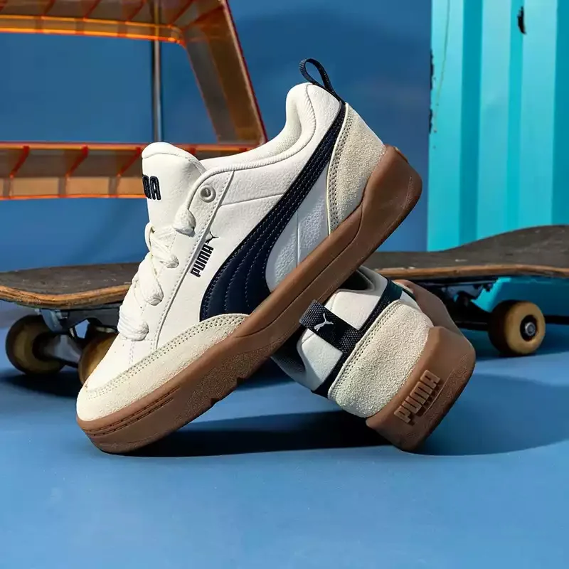 PUMA men's and women's versatile new style sneakers, PARK OG low-top casual shoes, model number 397262-01