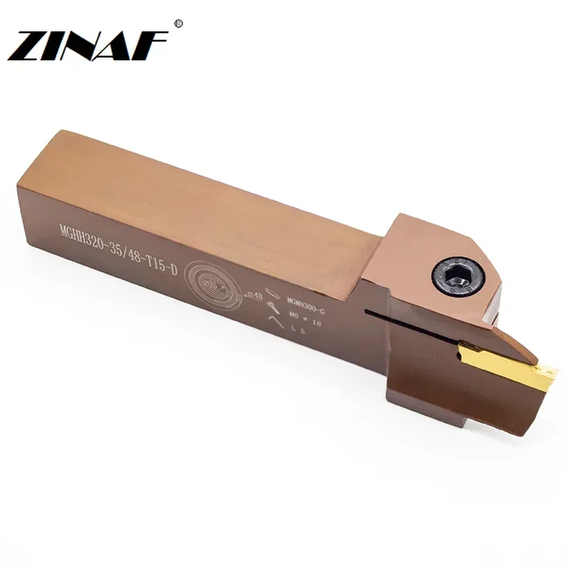 Imagem -03 - Suporte de Sulco Reverso Externo Tungstênio Carboneto Torno Mghh320r Mghh420r Mghh325r 15 400 Mggn200 Série Mggn300