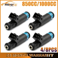 4/8 Uds inyectores de combustible de alta impedancia para Buick para Ford para BMW Deka 80LB 850cc 1000cc EV1 Siemens FI 114992   FI 114991   XZGC5009