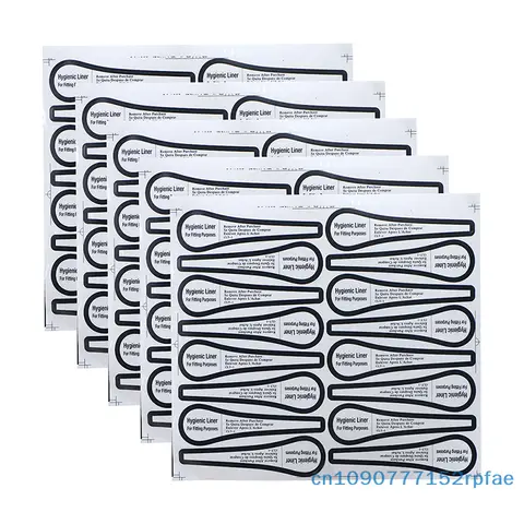 80 Pcs/set Hygiene Label Swimwear Lingerie Underwear Brief Bikini Try On Sticker