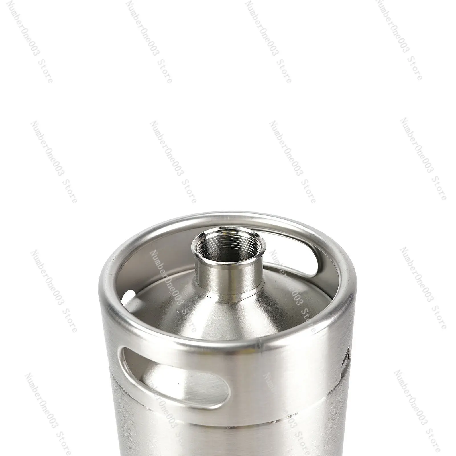 Stainless Steel Two Hair Mini Keg Beer Barrel Beater Growler Craft Beer Container Beater System