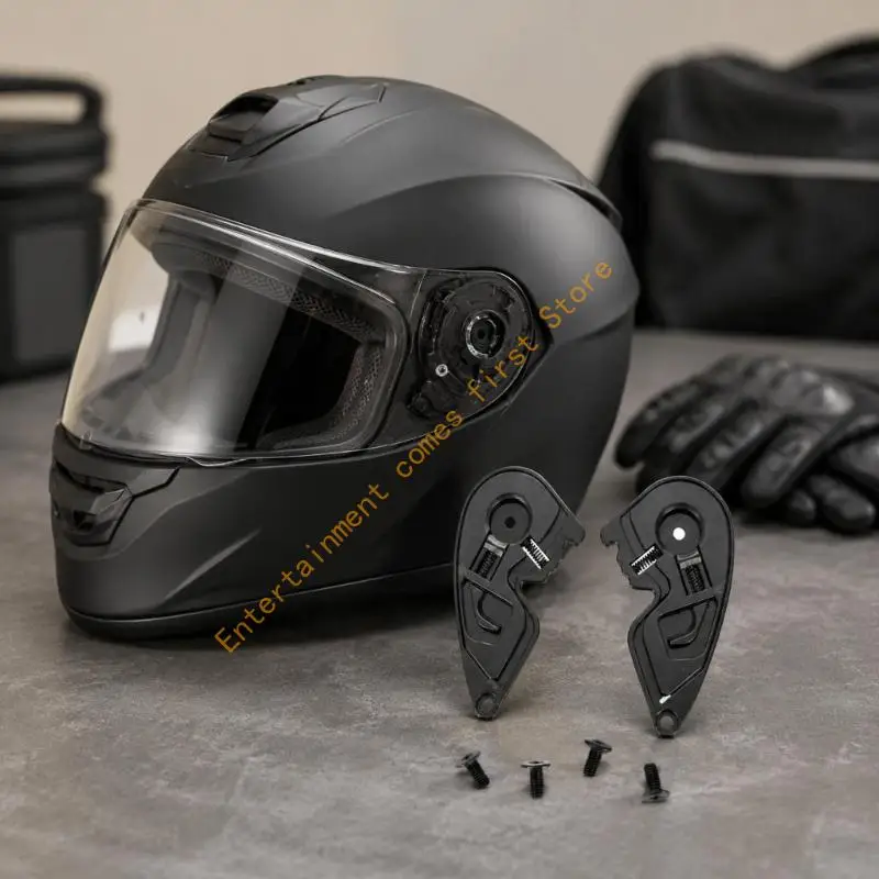 1 Pair Left-and-Right Helmet Base Set for AIS 619LK 188 Helmet Model 55KD
