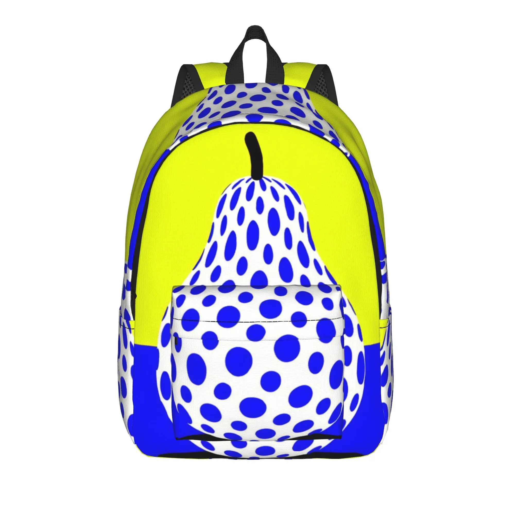 

Yayoi K-Kusama Art Classical Backpack Outdoor High School Business Daypack for Men Women College Canvas Bags