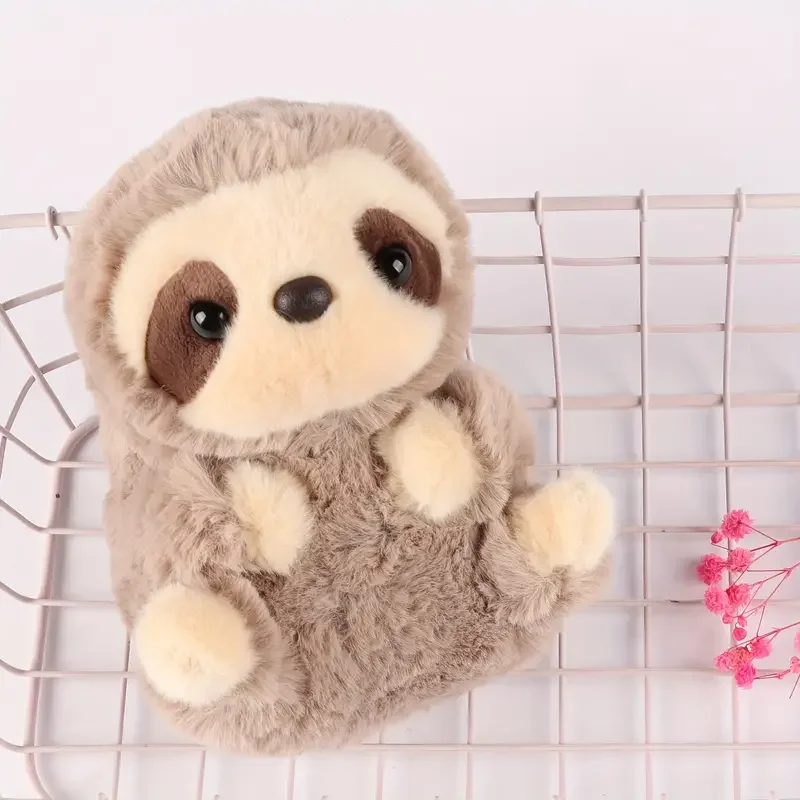 14cm Adorable Simulation Sloth Plush Toy Soft Stuffed Animal Toys for Kids Birthday Gift Christmas Present