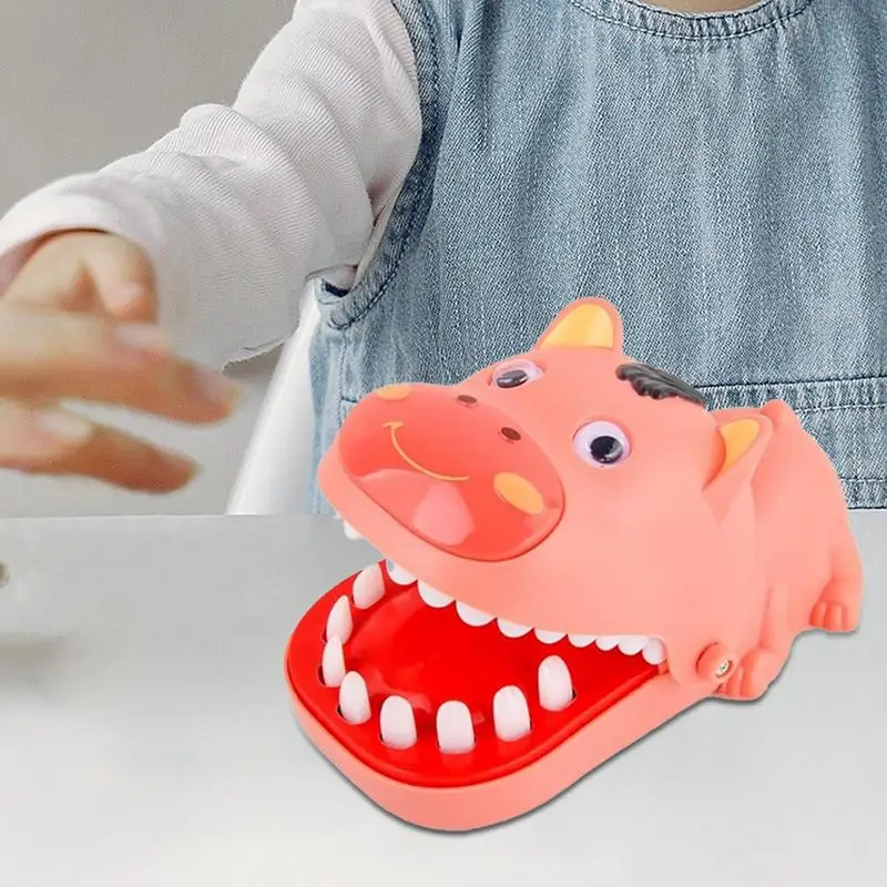 Kid Reaction Game Bear-Shaped Reaction Game For Interactive Finger Biting Interesting Gag Toys Party Supplies Multifunctional