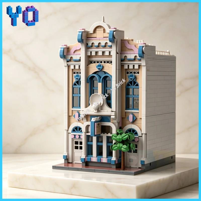 Vintage Collectible Toy Store - 판타지 빈티지 캔디샵 빌딩 블록, 달콤한