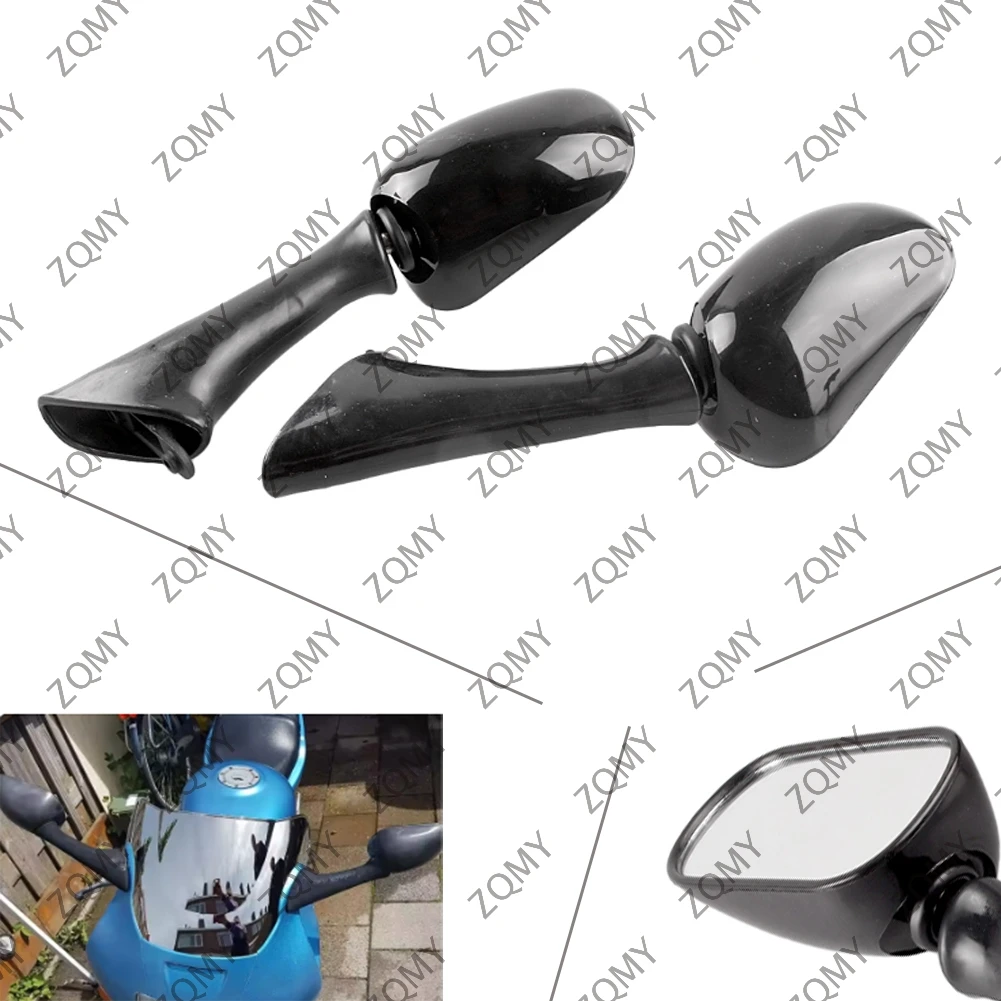 1 par de espejos retrovisores para manillar de motocicleta para Honda CBR 600 F2 CBR 1000F VFR 750F VFR 800 FI espejo retrovisor