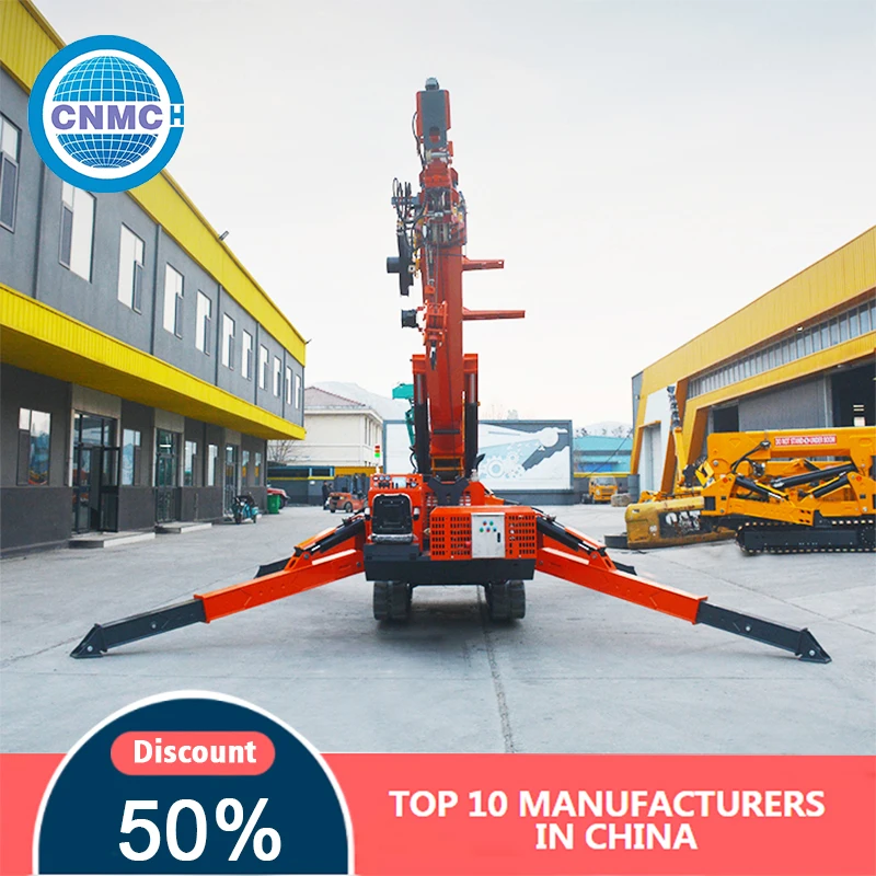 High Quality Hydraulic Crane Lift Multifunctional Customizable Portable Factory Direct Sales Mini Crane 1000kg EPA Certification