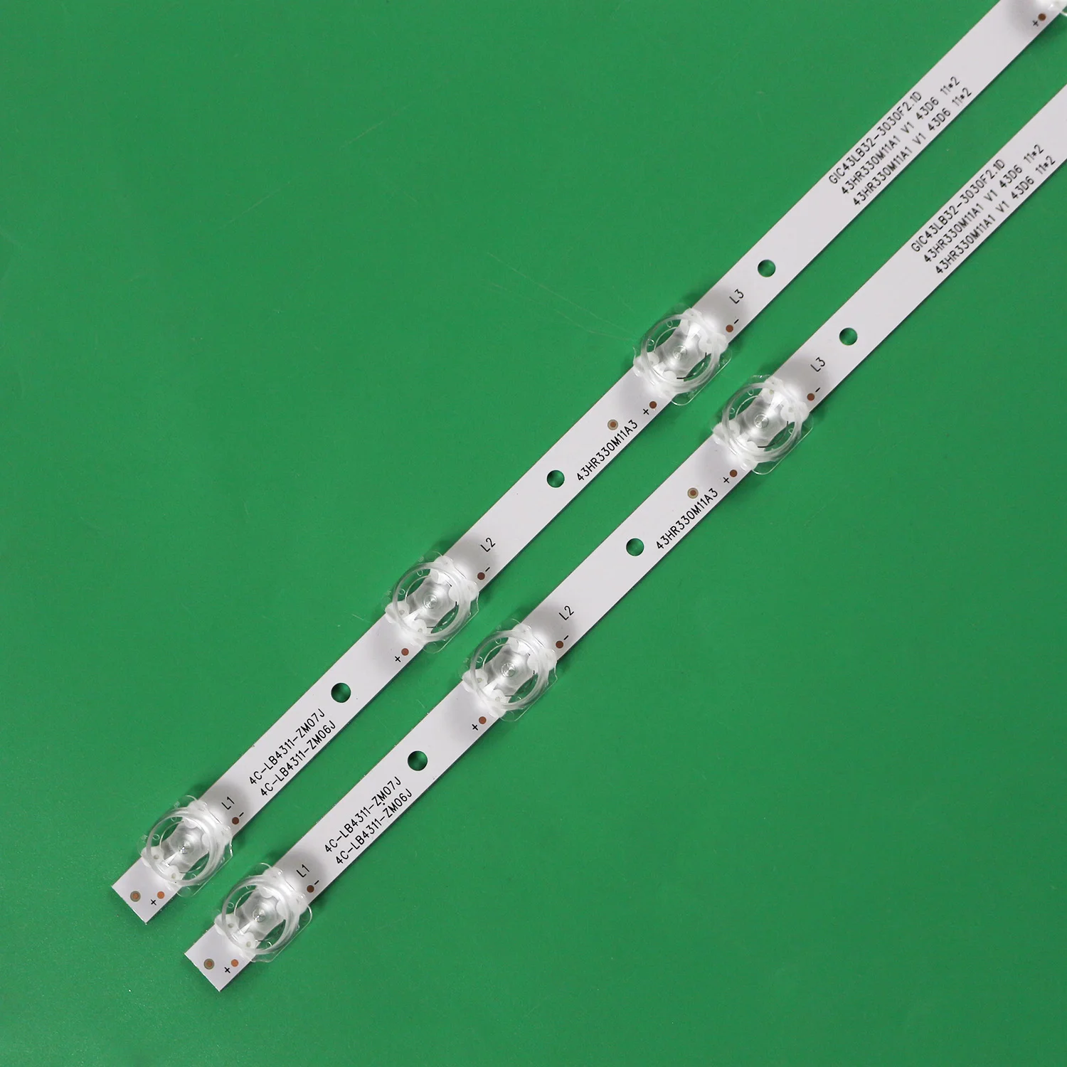 LED Backlight For 11LED 4C-LB4311-ZM06J 4C-LB4311-ZM04J 43A460 43F6F 43L2F 43D6 43V2 43L2800C 43L2800 43U5850C 43U3900C 43UD6406