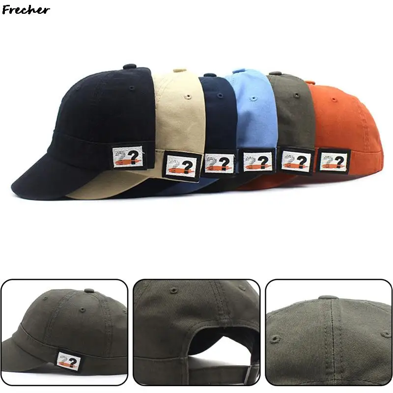 Casquette pare-soleil en coton respirant pour hommes et femmes, chapeaux de baseball décontractés, casquettes à visières courtes, chapeau de sport